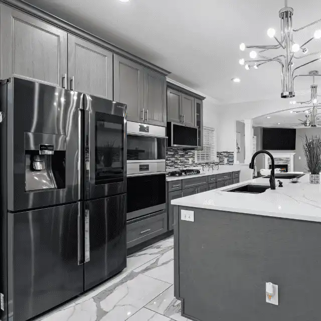 kitchen appliacnes installation dishwasher hood fan microwave