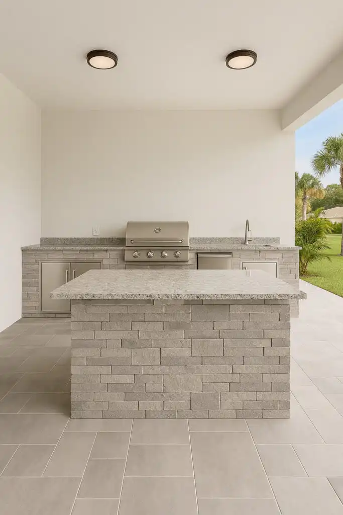 outdoor kitchen construction tampa lutz whisely chapel