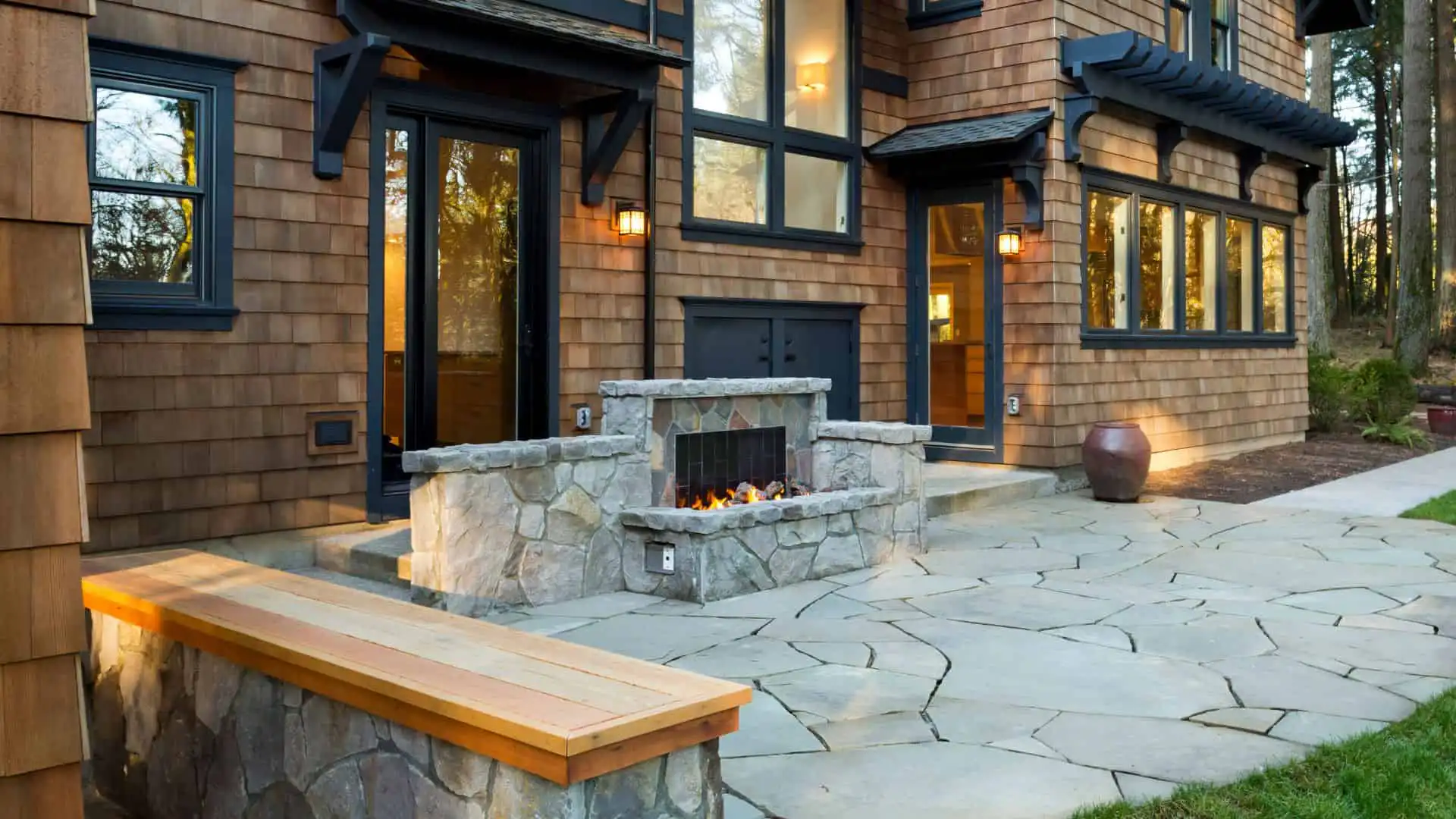 Outdoor Fireplace Installation in Tampa Bay, FL