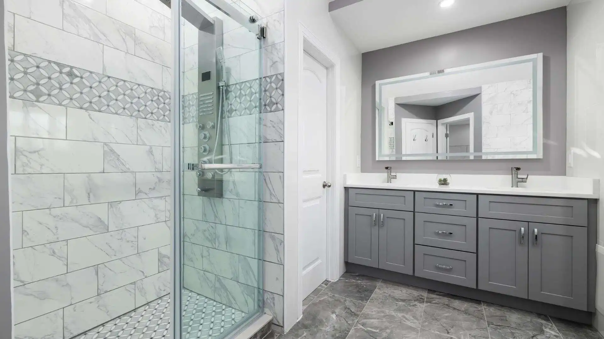 bathroom remodeling work