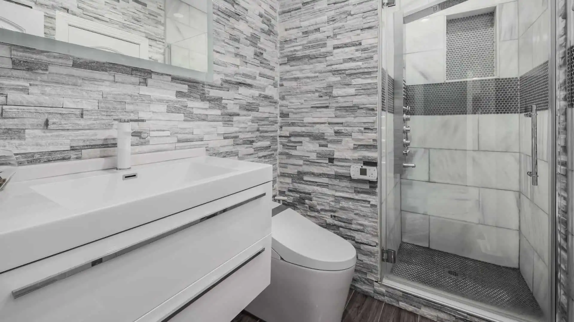 renovation of bathroom