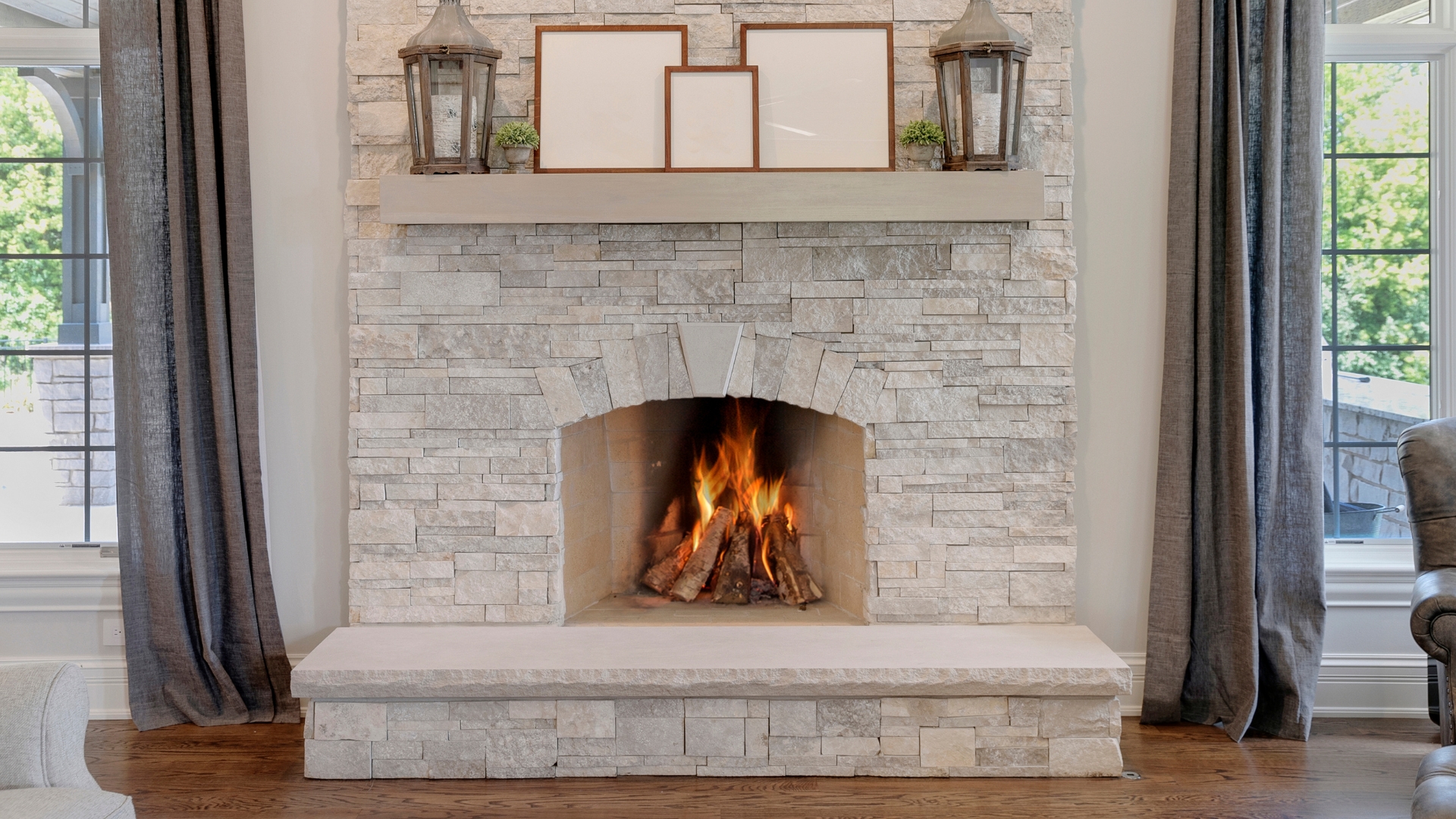 remodel fireplace with stone tampa bay, fl