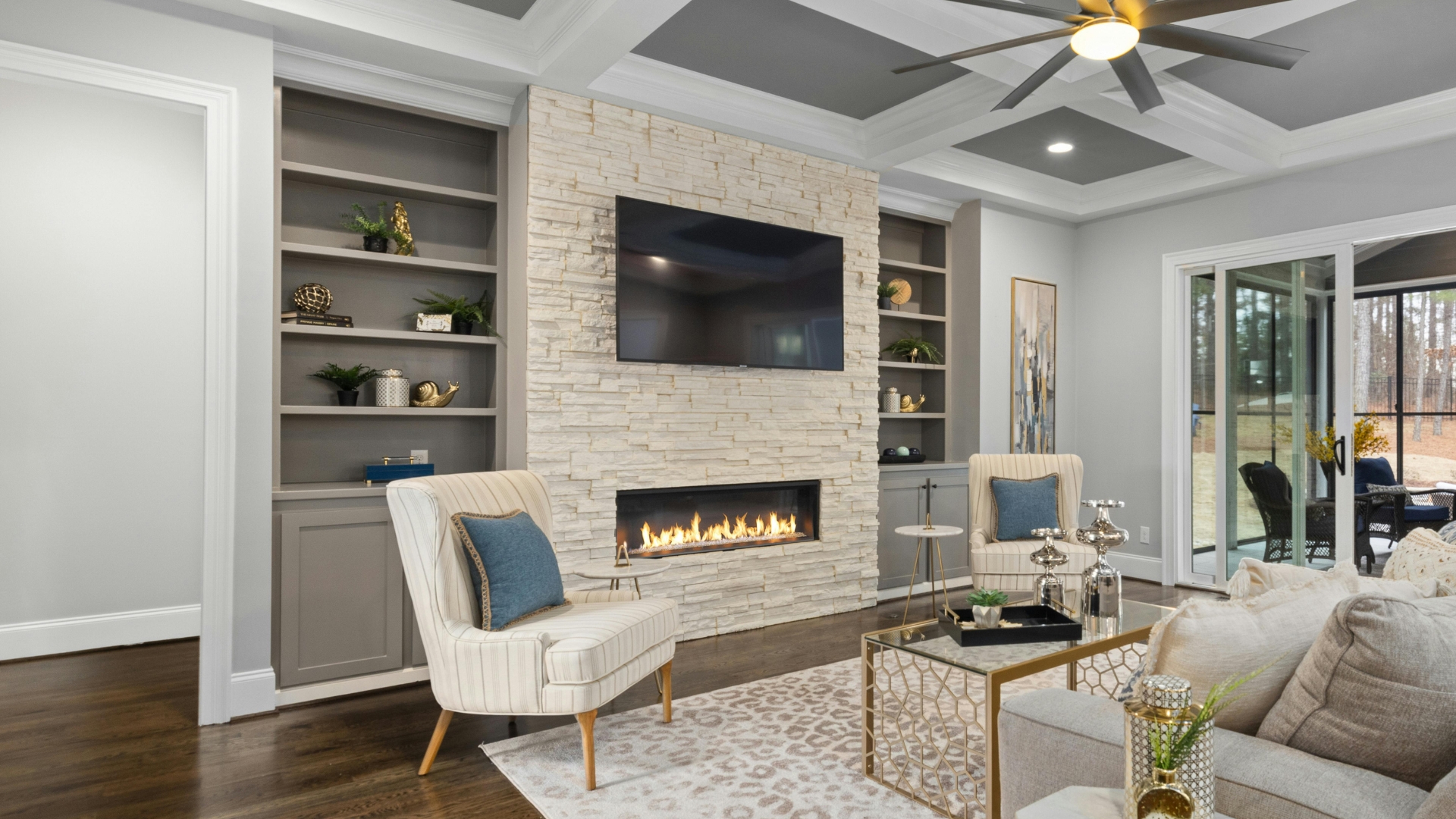 remodel fireplace with stone tampa