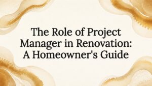 Decorative watercolor frame for article title