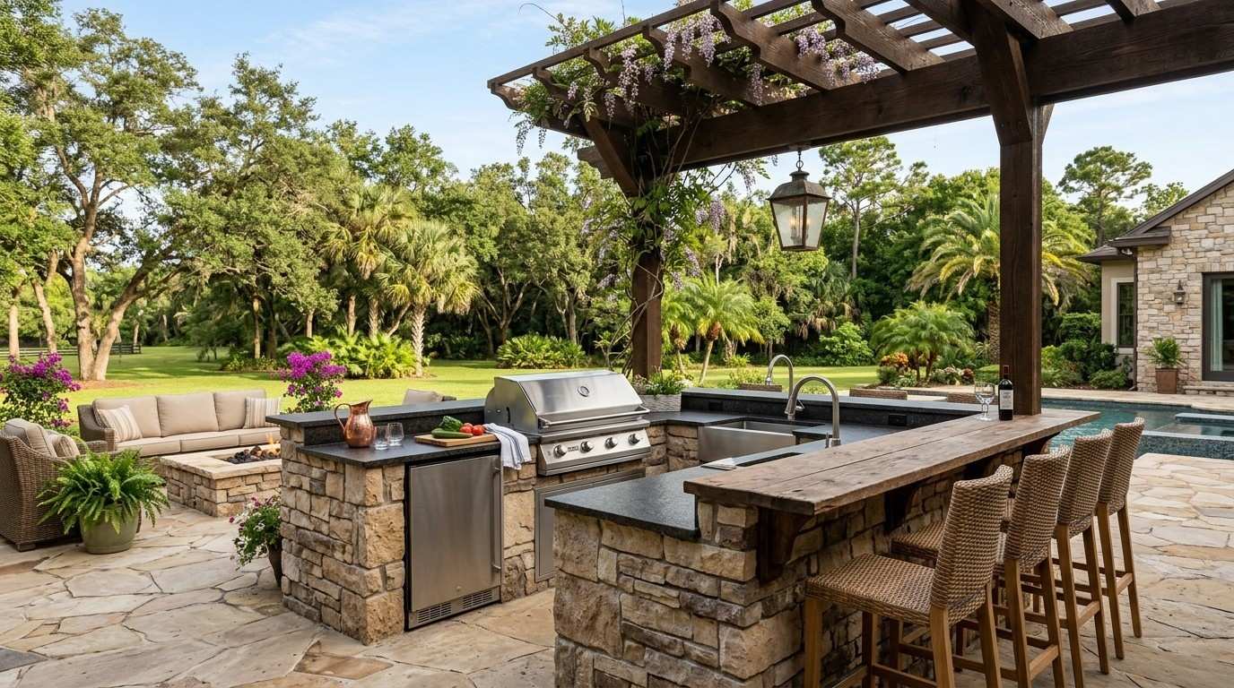 Outdoor Kitchen Contractor Make — General Contractor in Keystone, FL